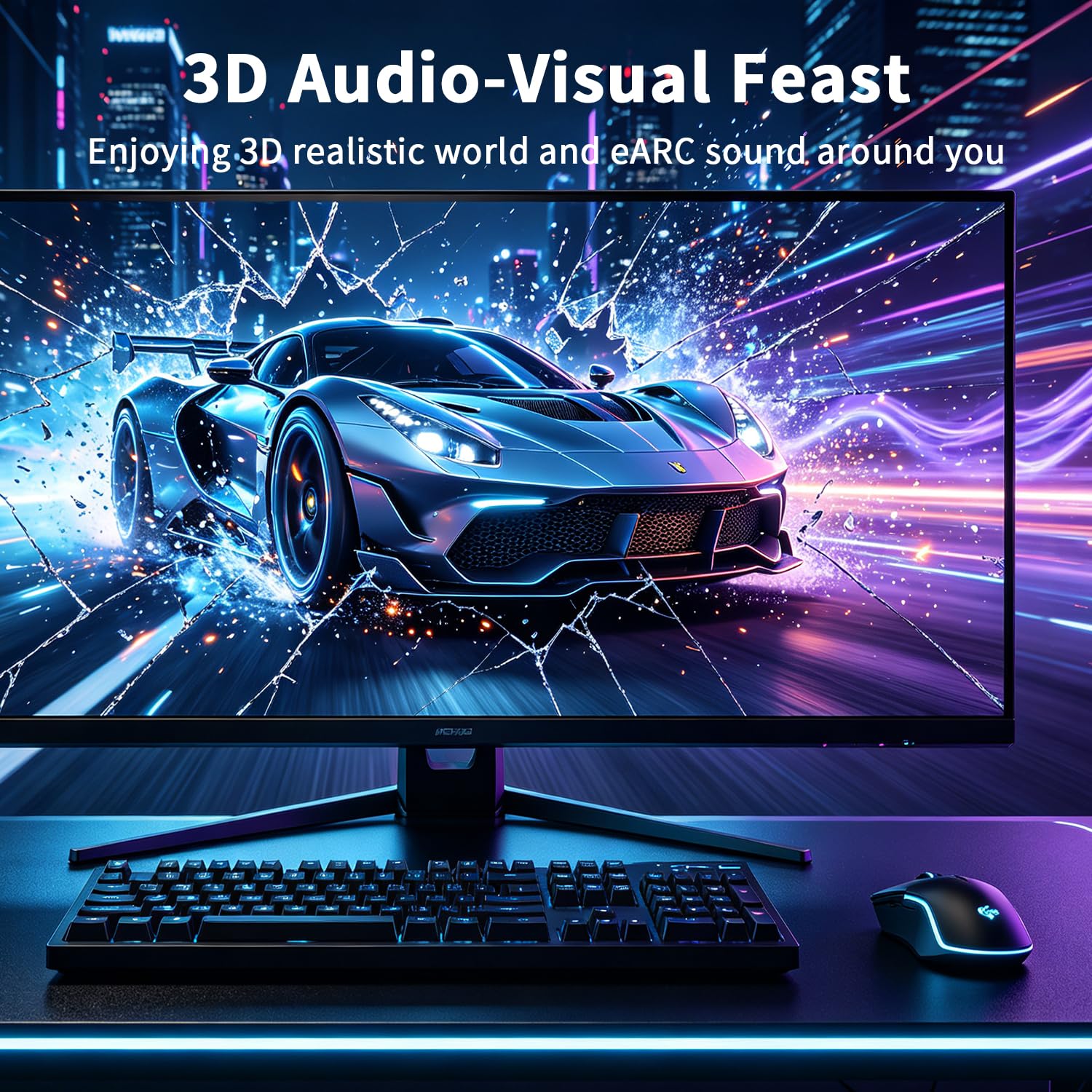 Cavo HDMI 2.1 ultra ad alta velocità 8k da 30,5 m, cavo HDMI 2.1 8K @ 60Hz 4K @ 120HZ 48Gbps cavo HDMI unidirezionale Supporto HDTV, monitor portatile, PS5, Xbox, HDCP 2.2 e 2.3, HDR10, eARC