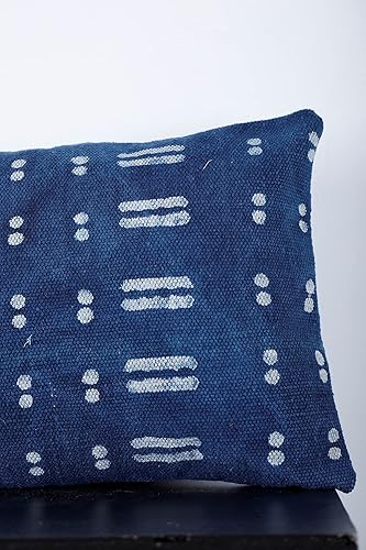 Miniatura 5 de Trade Star Funda de almohada gruesa para alfombra, 100% algodón, tejida a mano, rectangular, decoración de sofá, funda de almohada de tela de barro,