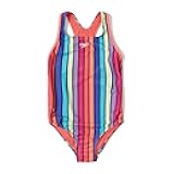 Girl's Swimsuit One Piece Closed Racerback