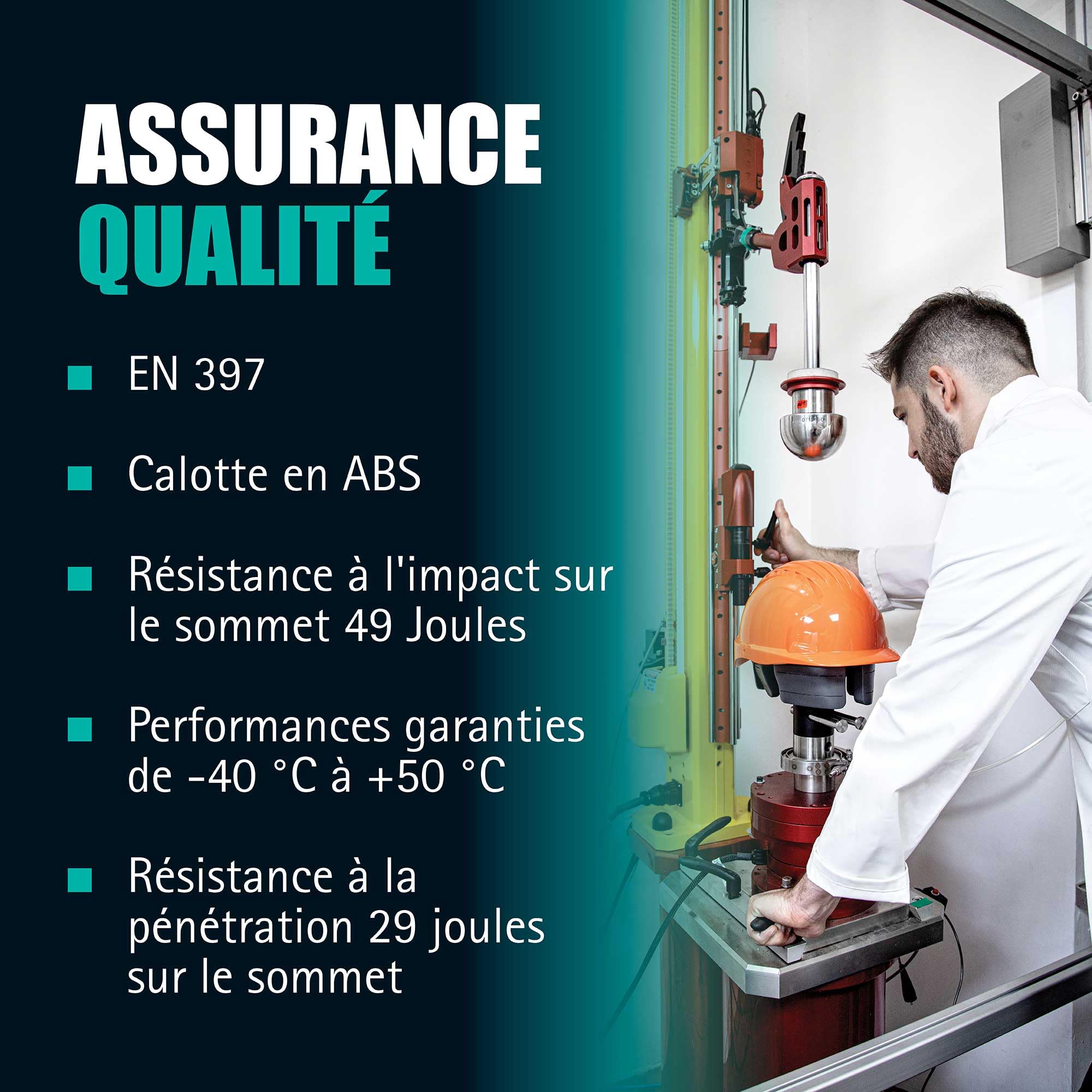 JSP EVOLITE Casque de sécurité léger CR2 à cliquet - Aéré - Blanc - Confort et Ajustement précis - Casque de Chantier pour Industrie, ingénierie & travaux Routiers - en 397
