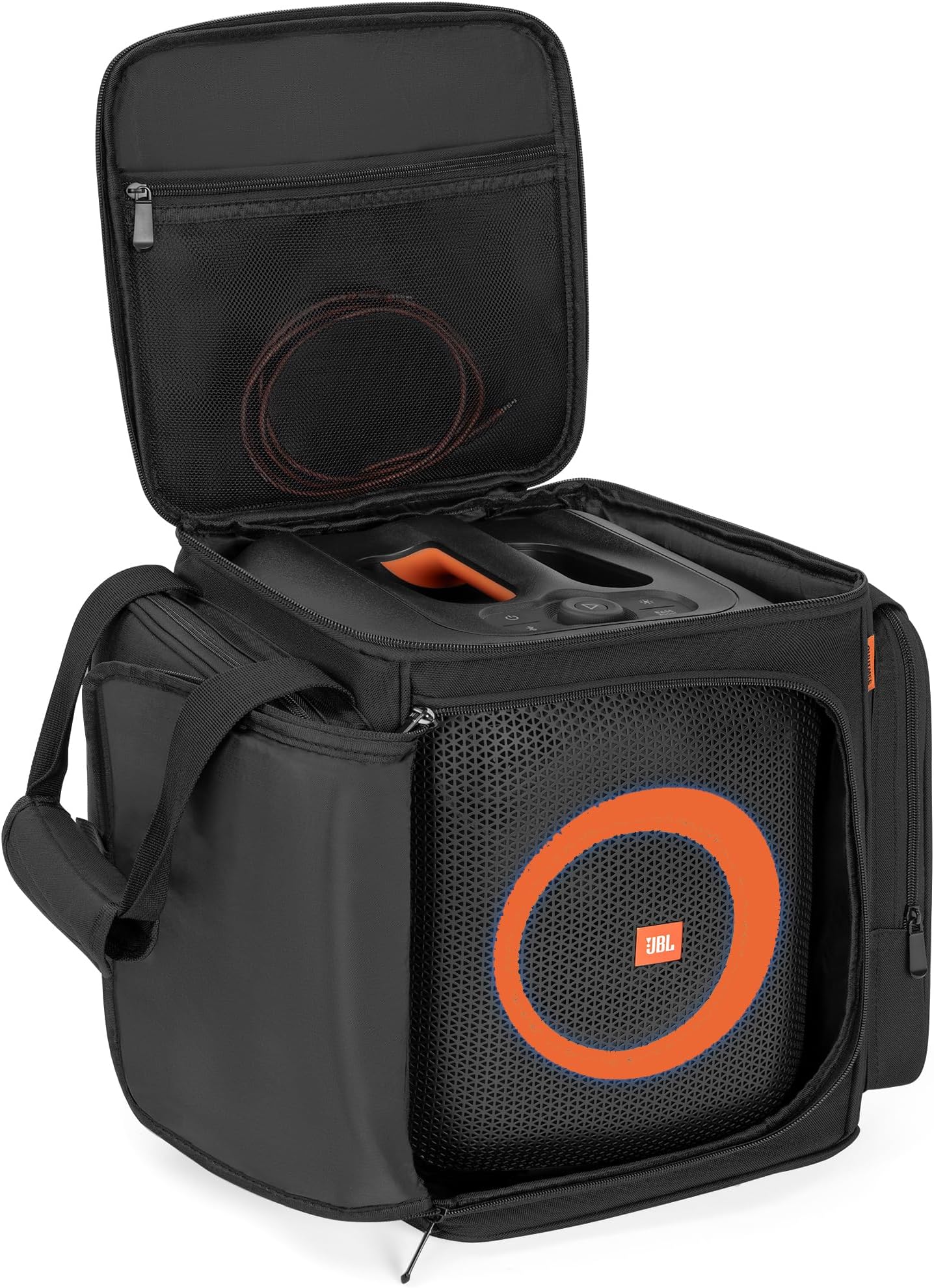 Speaker Tote Bag Compatible with JBL Party Box Encore Essential/Essential 2, Portable Speaker Carry Case