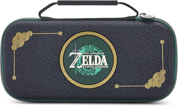 PowerA Étui de Protection pour Nintendo Switch, Switch- Modèle OLED et Nintendo Switch Lite- Zelda: Tears of the Kingdom, Housse de Protection, Étui de Console, Rangement, Licence Officielle - 1