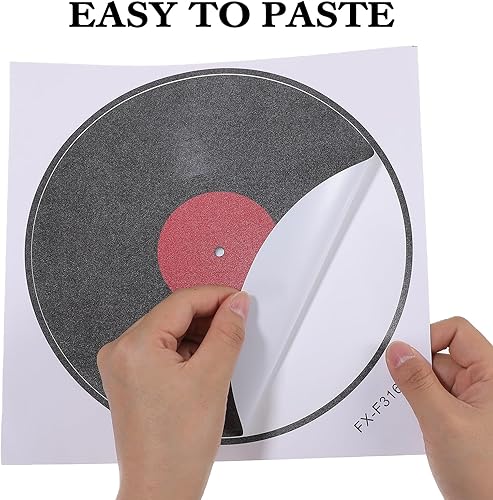 Miniatura 4 de 8 discos de decoración de pared, discos de vinilo decorativos, decoración de discos de vinilo de 9 pulgadas, decoración de pared, calcomanías de