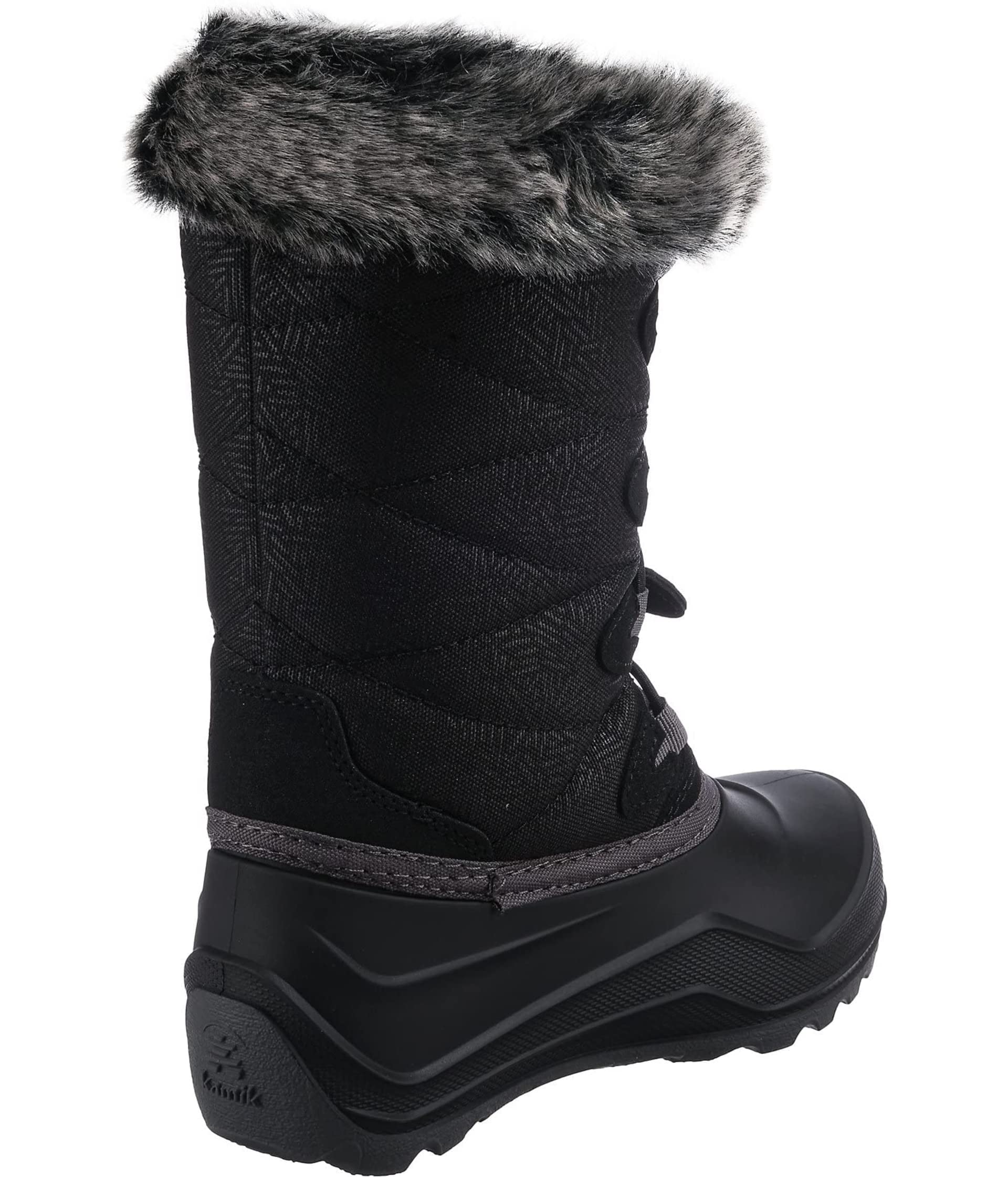Buty zimowe SNOWGYPSY4 dla dziewczynek, czarny, 35 EU