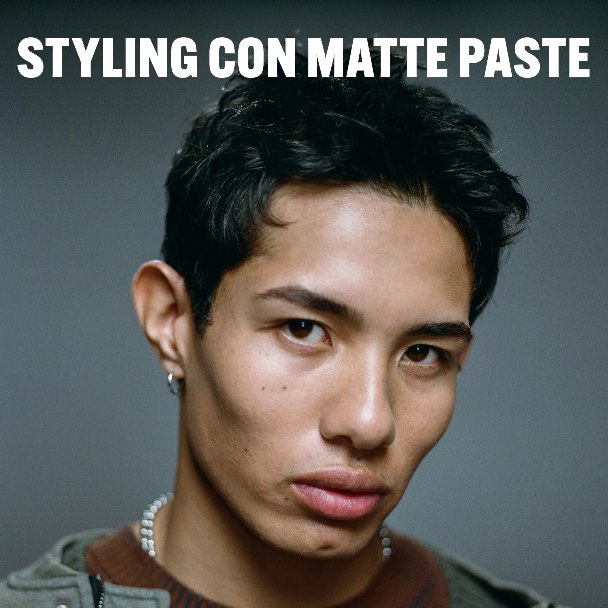 STMNT STATEMENT GROOMING GOODS Matte Paste - Cera Pelo Hombre - Textura - Fijación Fuerte - Efecto Ultra Mate
