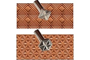 2 Pieces Professional Leather Stamp Tools 20 Different Sizes
