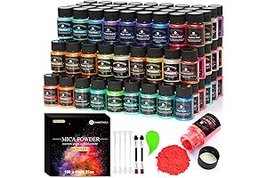 Mica Powder - Pigment of 100 Colors for Nail Art Manicure