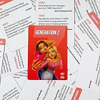 Vista 13 de QUOKKA OK Boomer - Juego familiar - Juegos de mesa para noche familiar - Juegos de cartas de trivia para adultos y niños - Divertido juego de fiesta