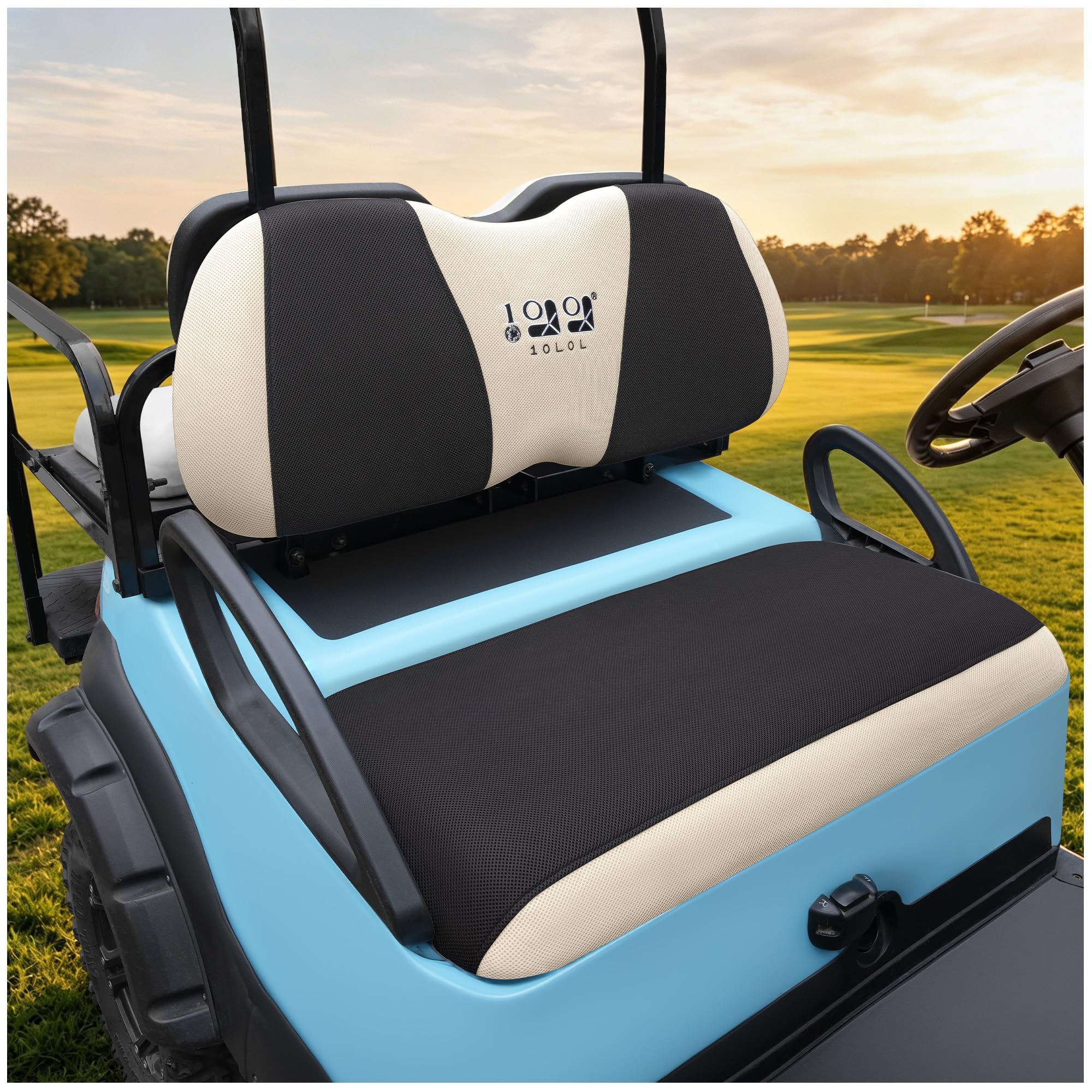 10L0L Coprisedili universali per carrelli da golf, adatti come guanti da golf e Yamaha, facili da installare