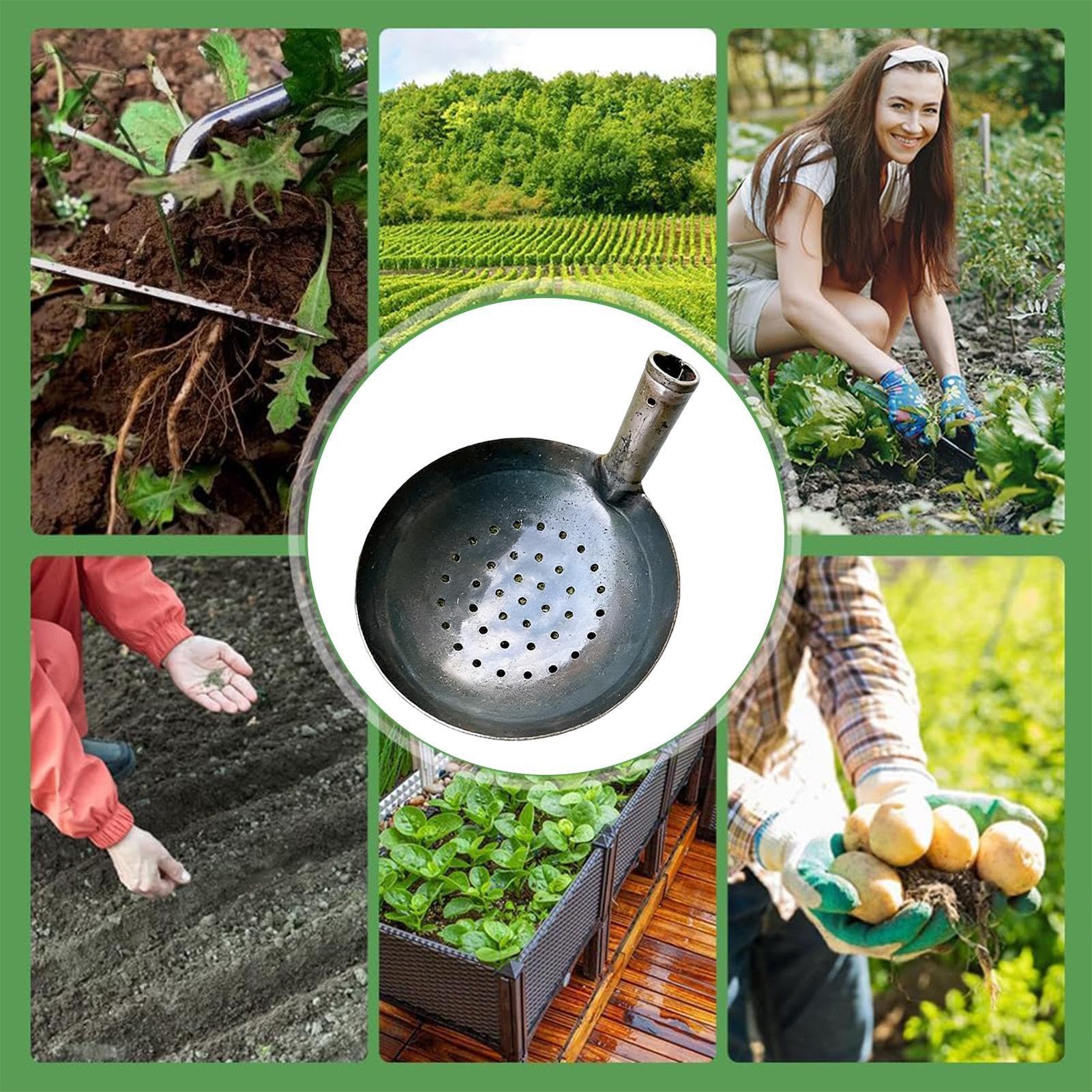 Per setacciare: per rimuovere, strumento di setaccio forte, detergente affidabile per parchi per bambini, robusto per il paesaggio del giardino per i progetti di costruzione