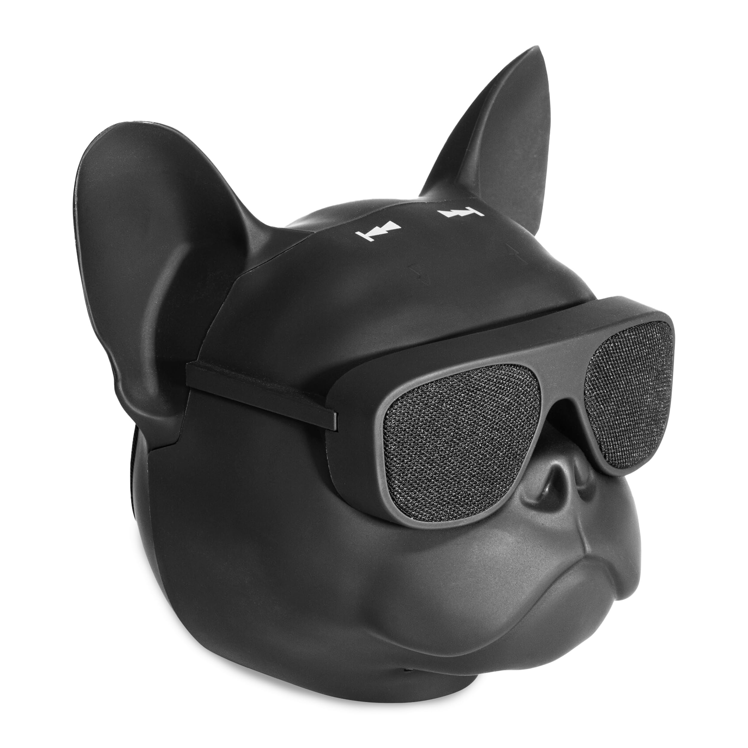 Ibiza – Dog-Sound – Baffle, Enceinte sur Batterie Rechargeable en Forme de tête de Chien – Bluetooth, Micro-SD, Aux – TWS – Design, Moderne, Fun - Les Beatles, Paul McCartney, John Lennon, RIngo Starr, George Harrison Ibiza - Dog-Sound - Baffle, Enceinte sur Batterie Rechargeable en Forme de tête de Chien - Bluetooth, Micro-SD, Aux - TWS - Design, Moderne, Fun