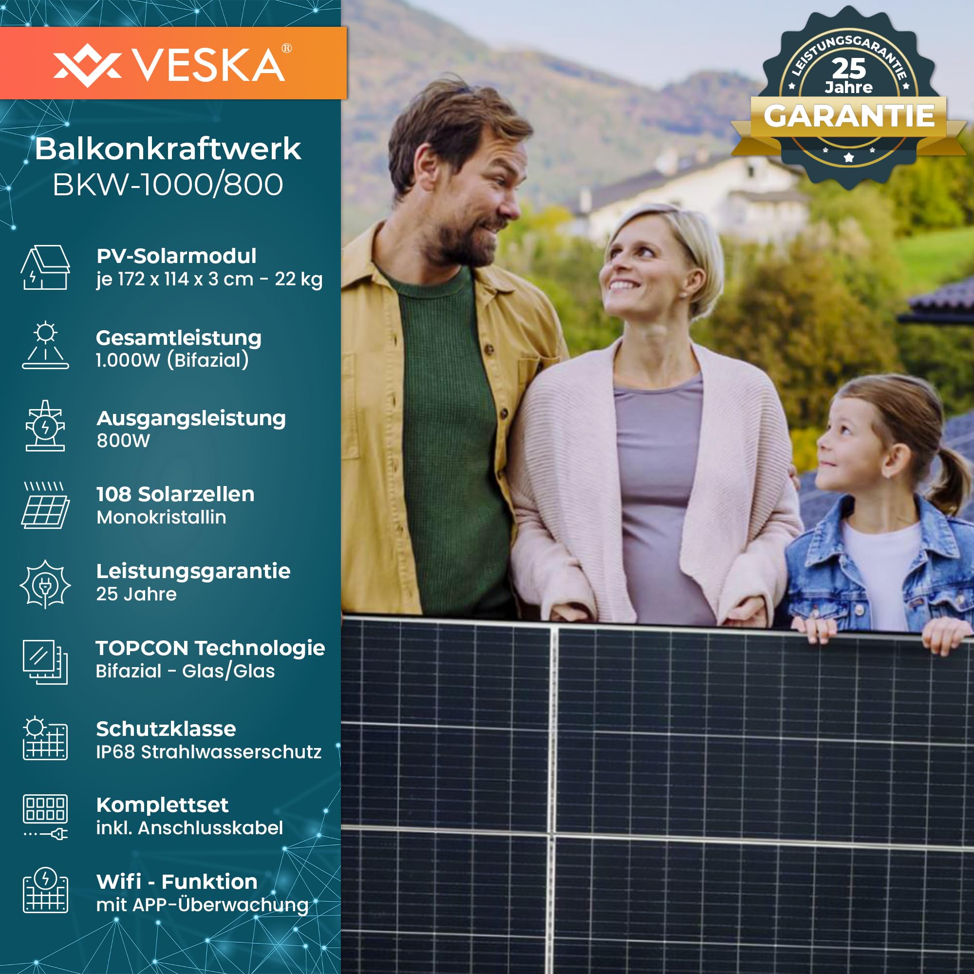 Presa Intelligente EIGHTREE Per Impianto Fotovoltaico Da Balcone | Monitoraggio Produzione | Alexa/Google - 4