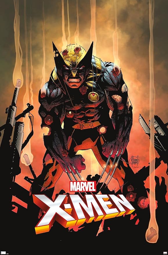 Wolverine Unfazed by GTA 6, Says So Loud and Clear! 11 819 lQX08qL. AC SY879 Trends International Marvel Comics Wolverine - Wolverine #300 Wall Poster, 34L x 22.4W, Premium Unframed Version