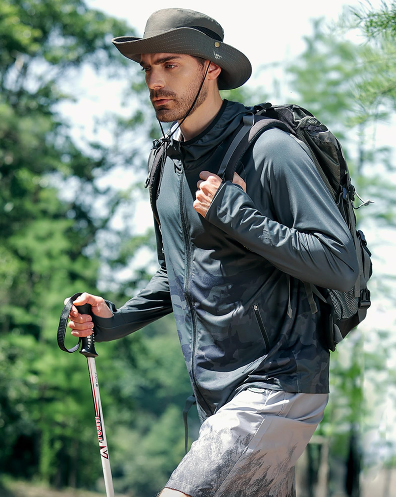 Kapelusz PrzeciwsłOneczny Dla MężCzyzn Outdoor Uv Protection Lekki Kapelusz Typu Bucket Hat WęDkarstwo Piesze Wycieczki Letnie PodróżE Kapelusz Rybaka