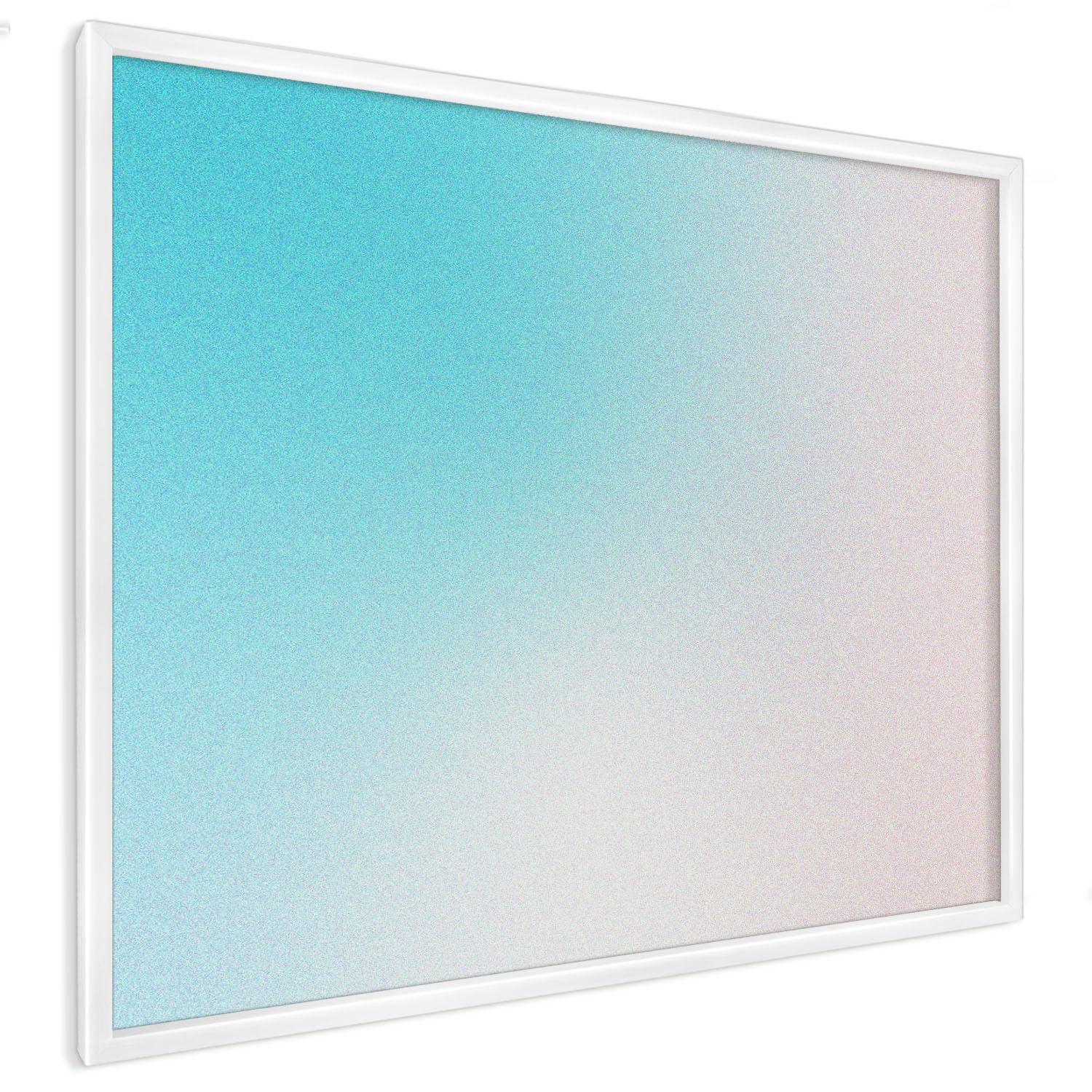 Panel Magnético 80x60 cm | con Marco Blanco | Abstracción En Tonos Pastel | Montaje Fácil | Pizarra de Pared | Para Restaurante y Bar | Expositor para Menú, Ofertas del Día