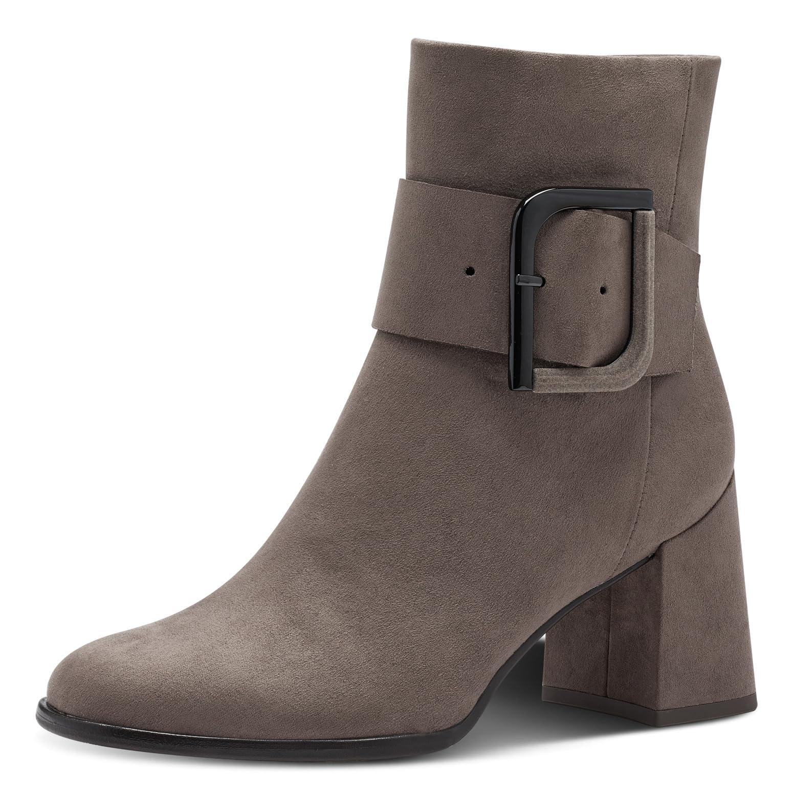 MARCO TOZZI Women's 2-25328-41 Boot Heel, Pepper, 4