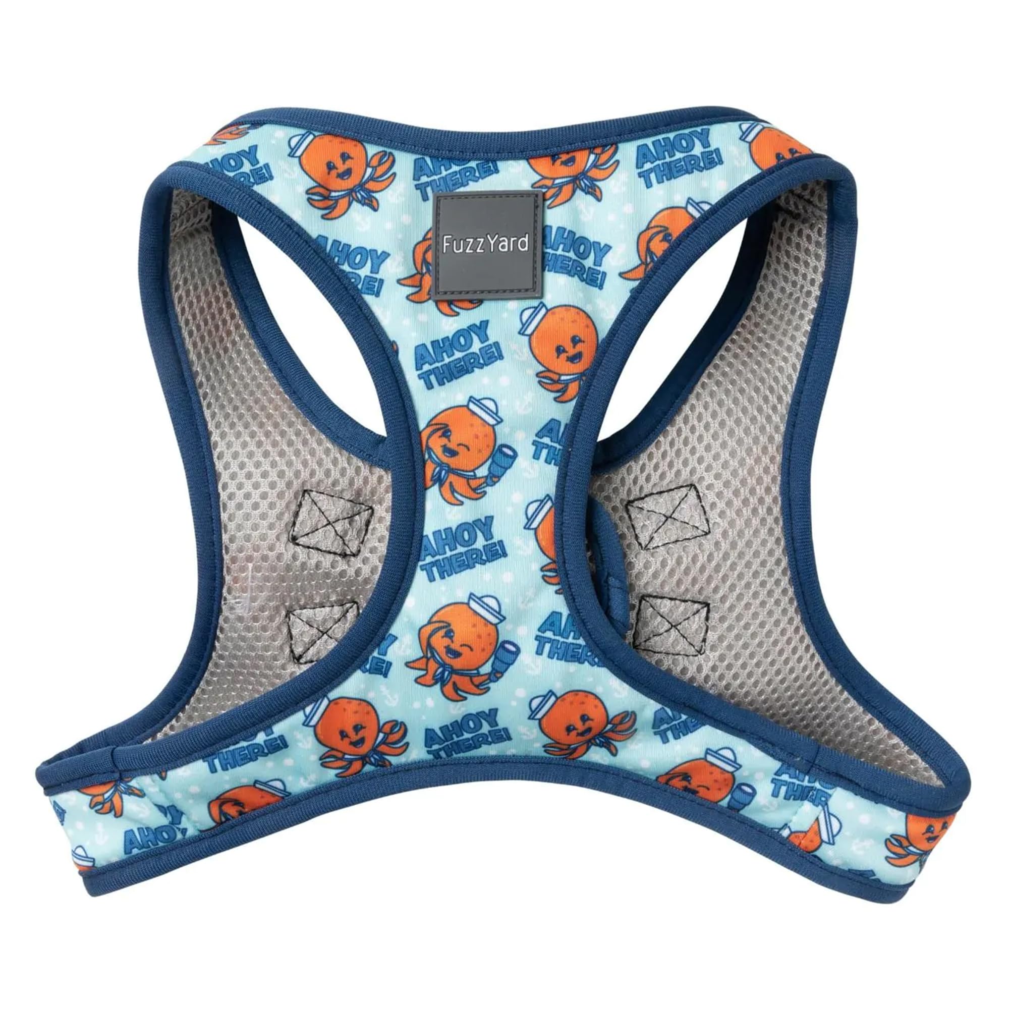 FuzzYard Ahoy There! Step in Dog Harness | Size L | Comfortable Fit for Everyday Walking & Training