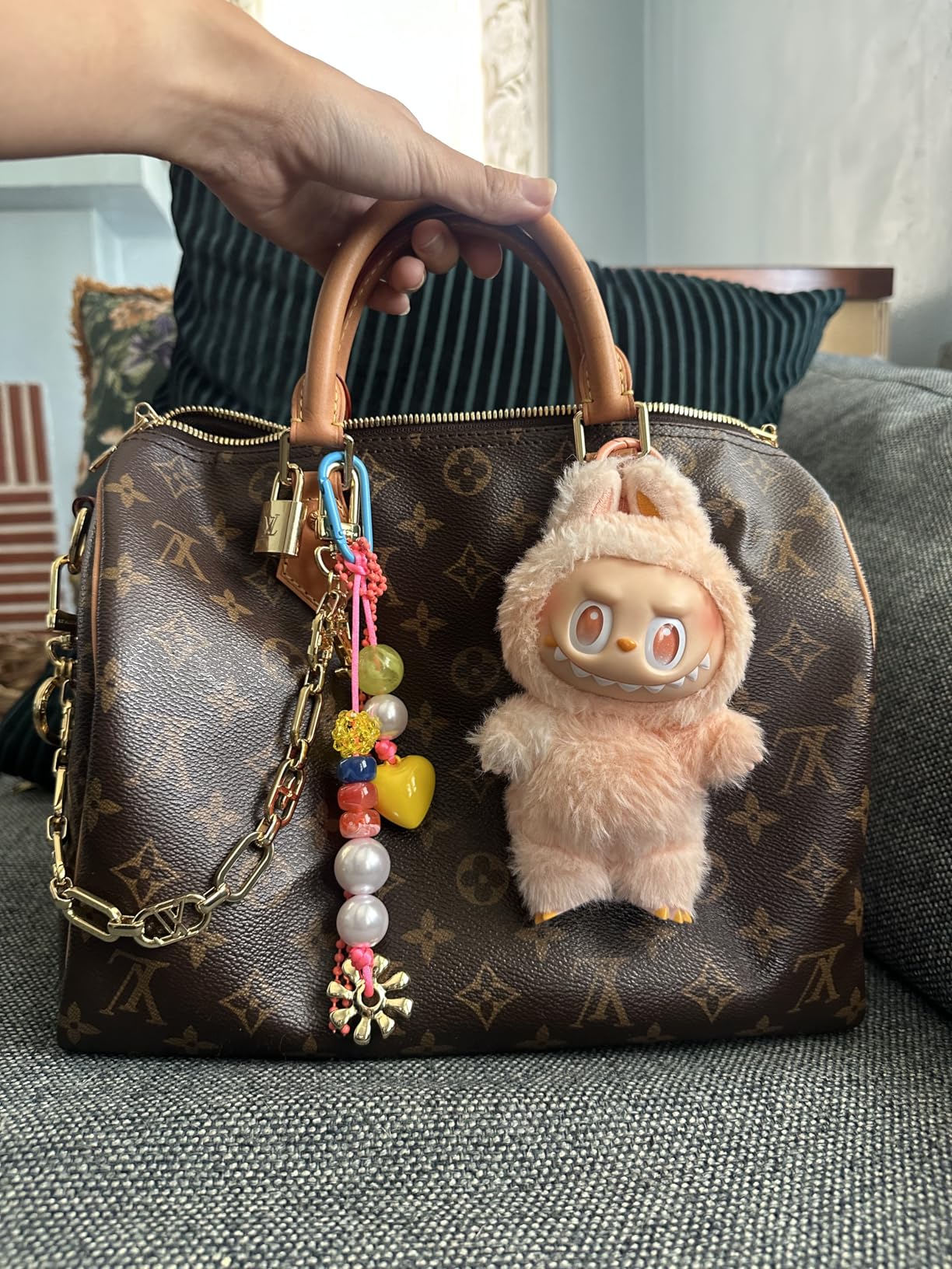 Beaded Bag Charms​,Bag Charms Beaded​,3/4/6 Pcs Kit photo review