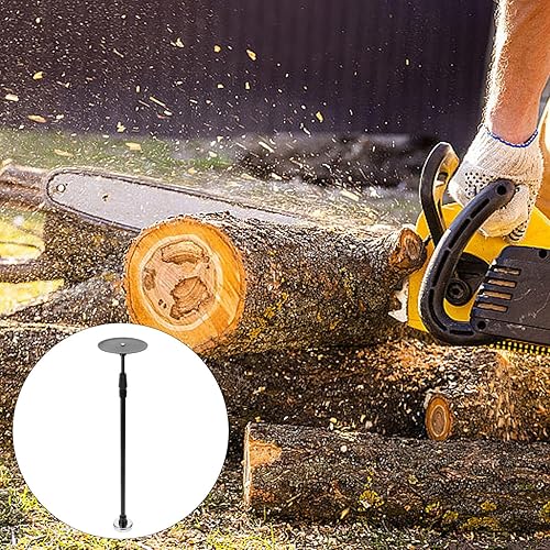 Miniatura 5 de Gadpiparty Herramienta de medición de leña magnética, herramienta de corte de leña ajustable que ajusta libremente el medidor de leña que se fija a