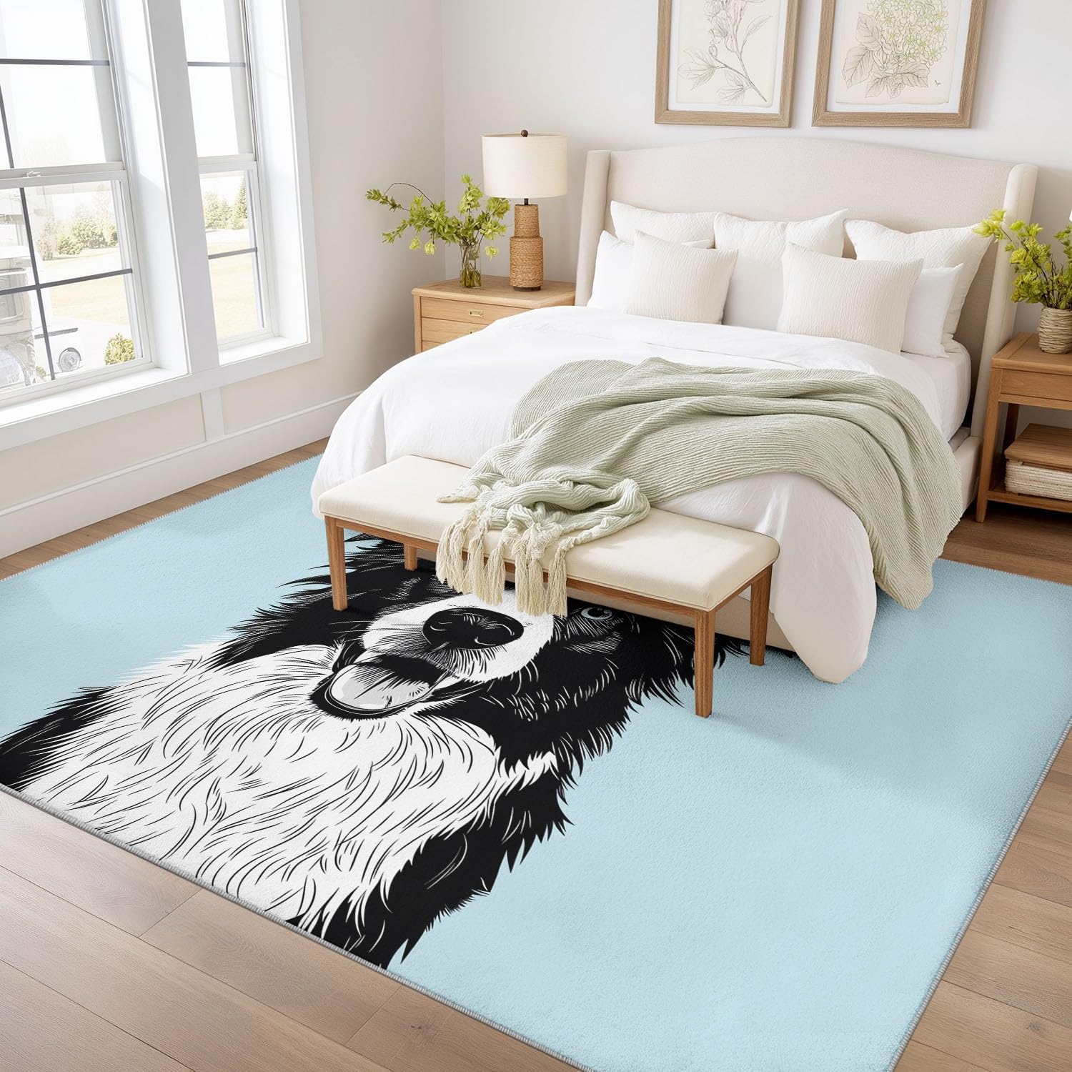Générique Tapis Minimaliste Mignon 120 x 160 cm