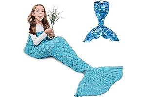 Laghcat Mermaid Tail Blanket: The Enchanting Cocoon for Your Little Mermaid