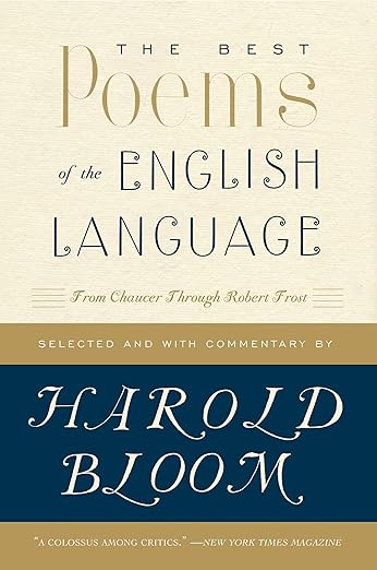 BEST POEMS OF THE ENGLISH LANGUAGE