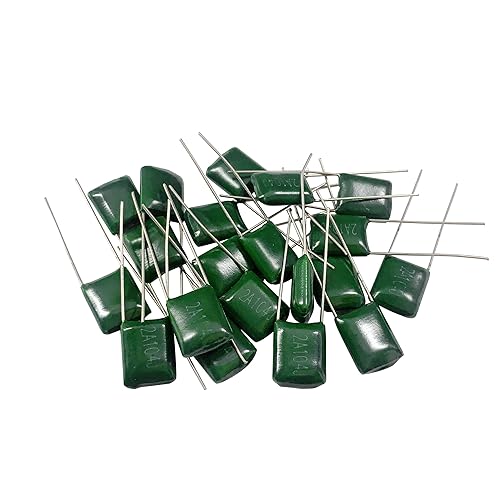 Miniatura 5 de Cermant 20 unids 0.1uf 100V poliéster condensador 2A104J 100nf Mylar Film Capacitor CL11 condensadores electrolíticos para TV, monitor LCD, juego