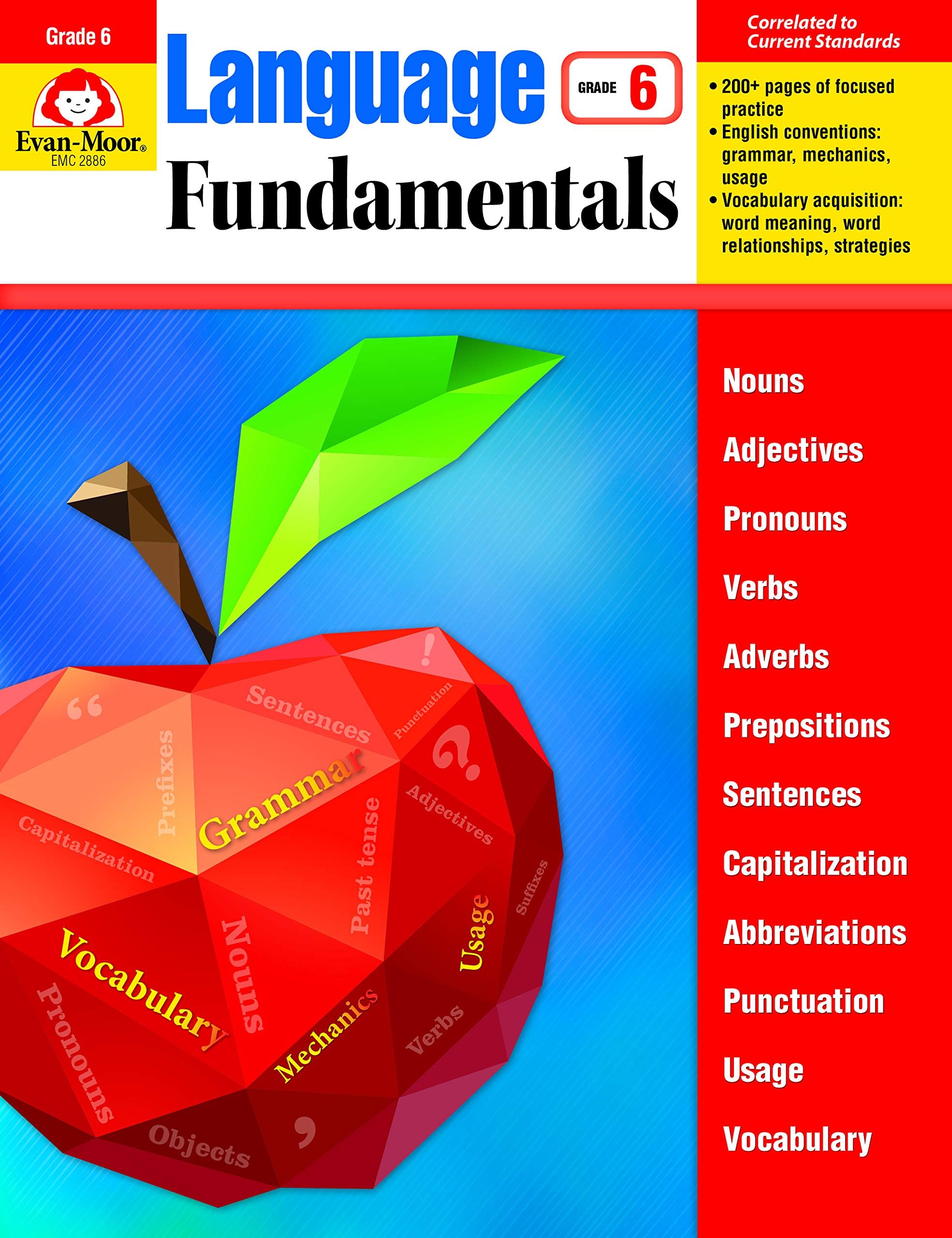 Evan-Moor Educational Publishers Language Fundamentals, Grade 6