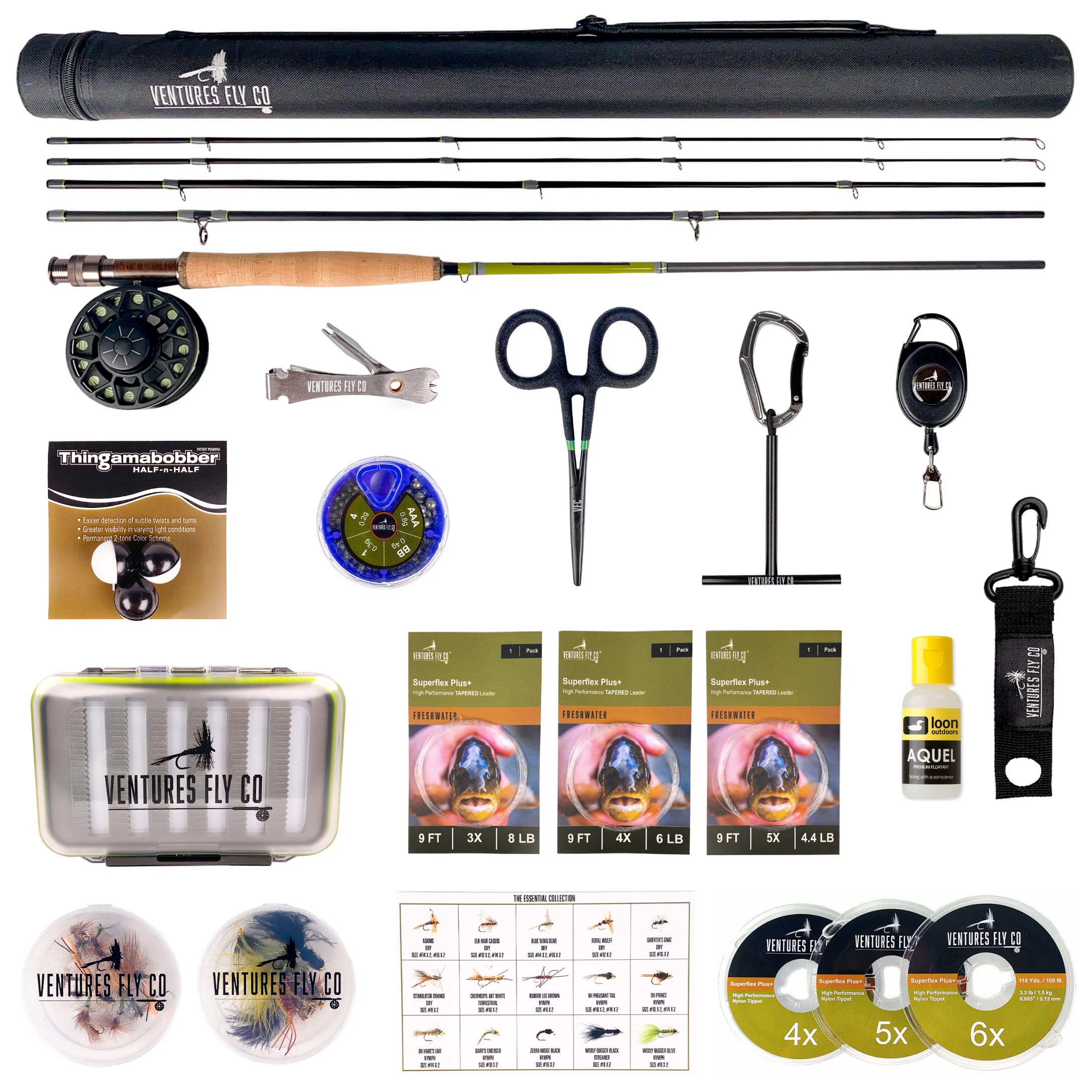 Buy Ventures Fly Co. Starter Packages 23 Fly Fishing Accessories