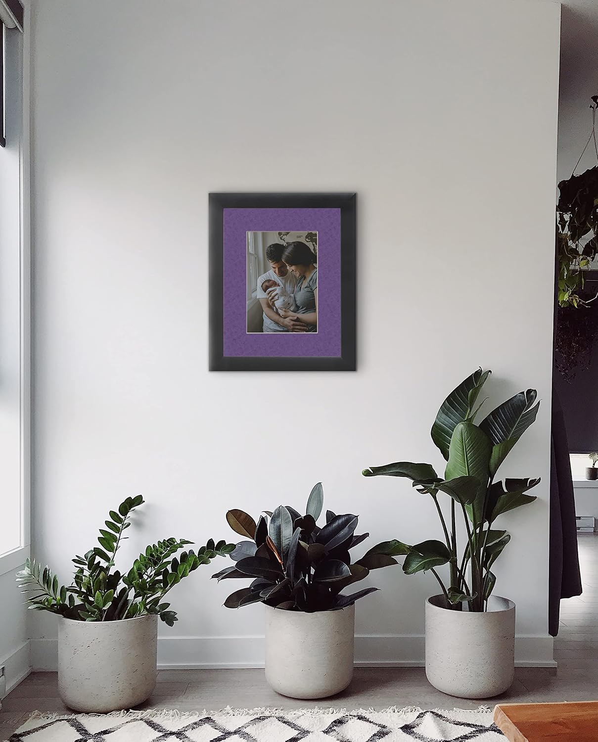 Craig Frames B120 Pre-cut Mat Board for 16x24 Print, 20x30, Purple Iris