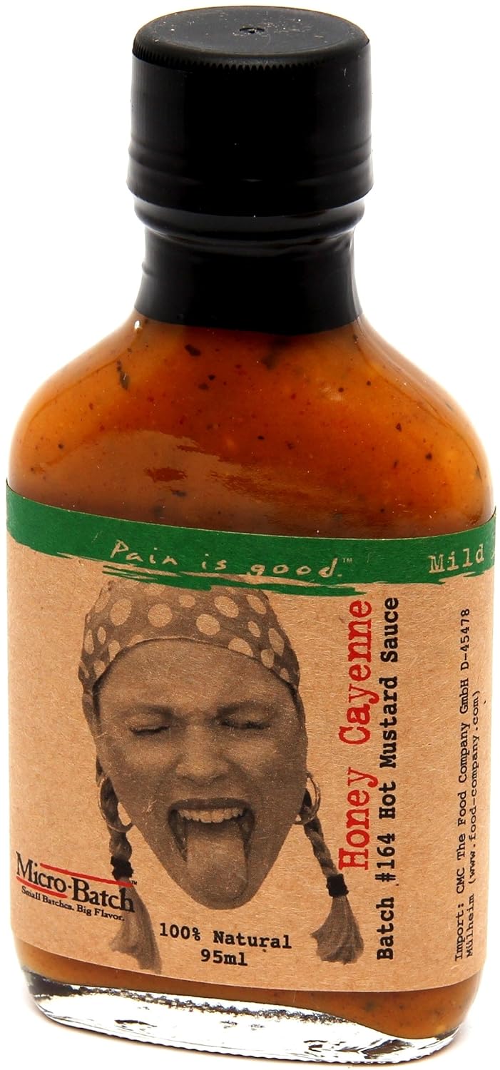 Pain Is Good Batch 164 Honey Cayenne Hot Mustard Sauce 3