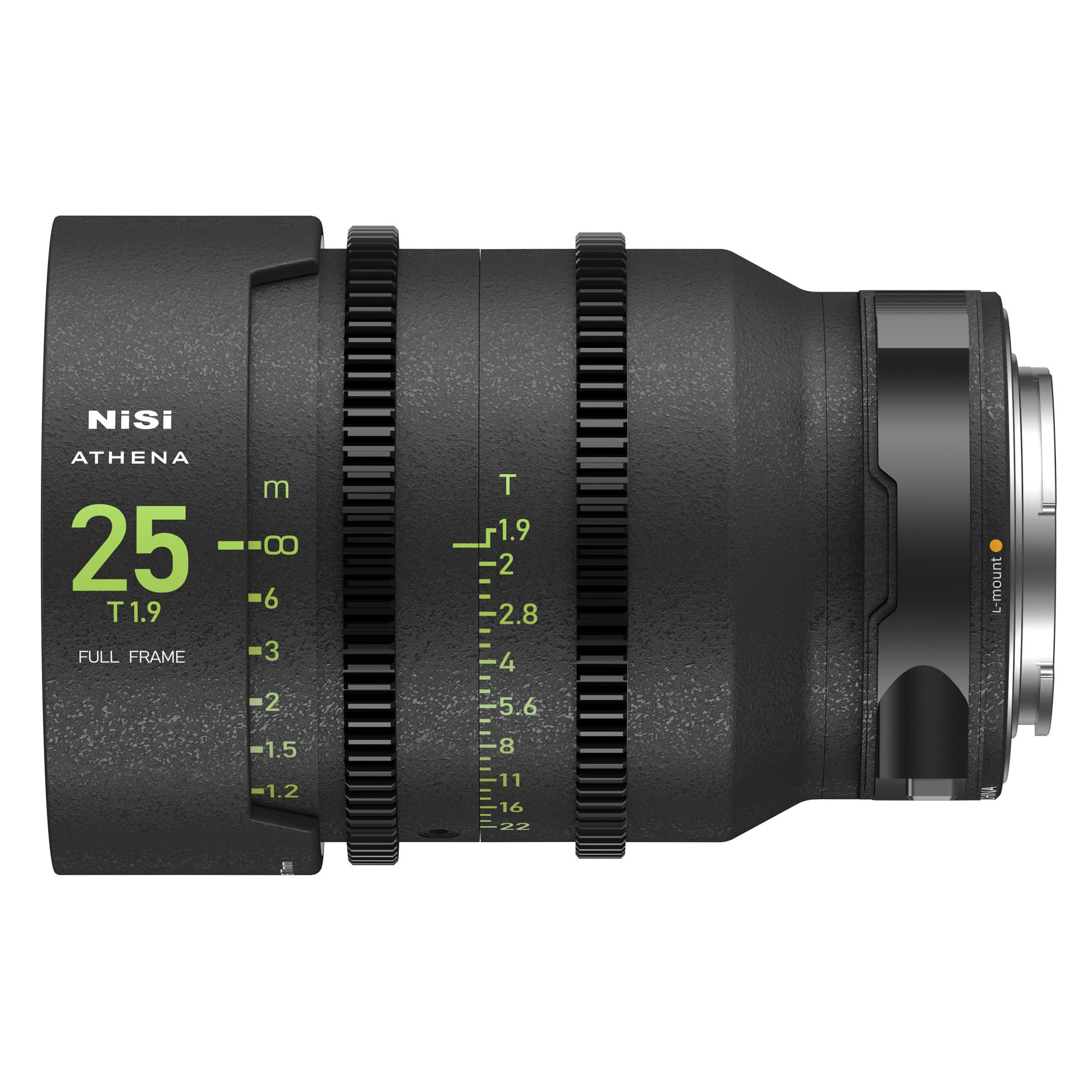 Nisi Athena prime 50mm T1.9 レンズ PLマウント NiSi ATHENA 50mm T1.9 Cine Prime Lens (FF, PL Mount, Feet/Meters