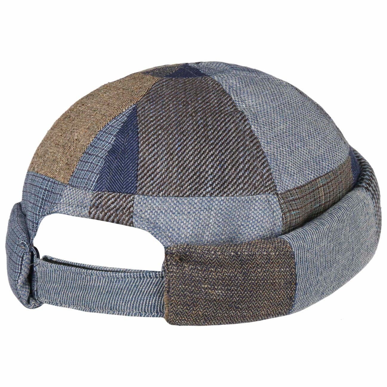 STETSON Laughlin czapka dokerka patchwork w krate Unisex Wyprodukowano w UE Wiosna Lato