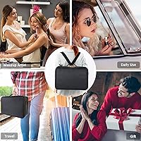 Vista 7 de Estuche de maquillaje de viaje JOURMON, Negro, L