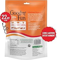 Vista 2 de Good 'N' Fun Masticables de triple sabor para perros, 22