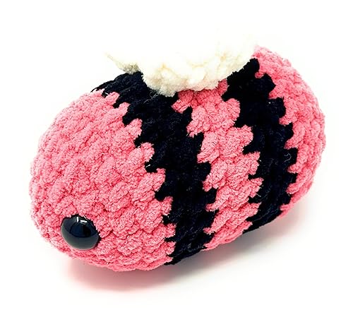 Miniatura 8 de Bumble Bee Crochet Stuffed Animal - Handmade, Plush and Cozy Gift for All Occasions - Perfect for Baby Showers, Birthdays - Home Decoration - Ideal