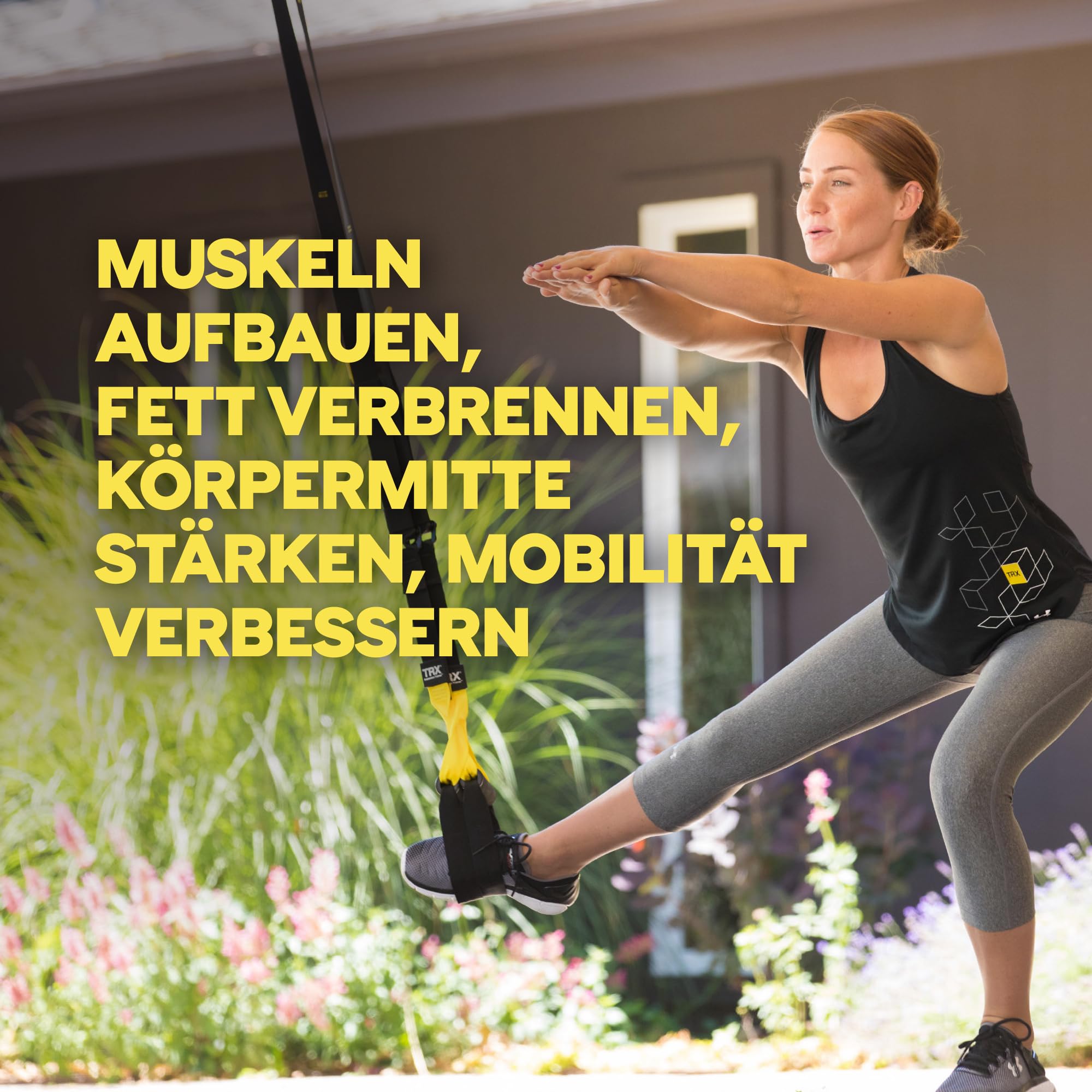 TRX ALL-IN-ONE Fahrwerkstraining: Bodyweight Resistance System | Ganzkörpertraining für Zuhause und Reisen