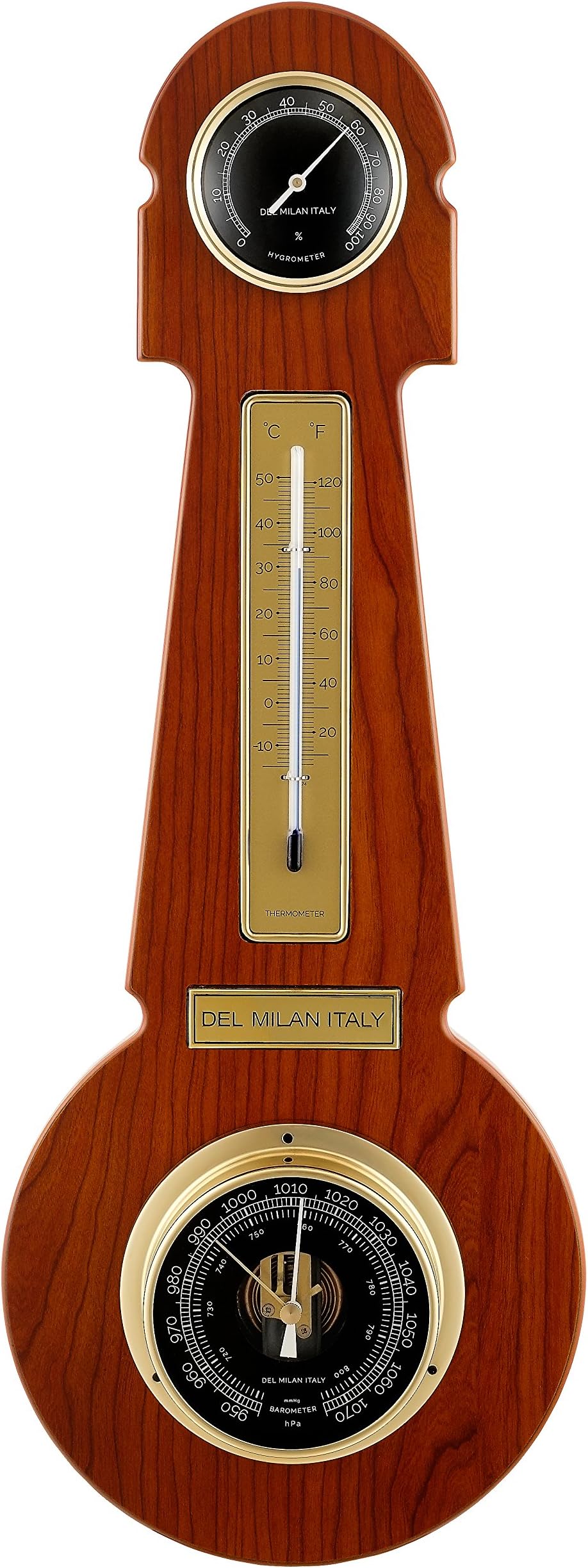 Weather Station, Teak Finish