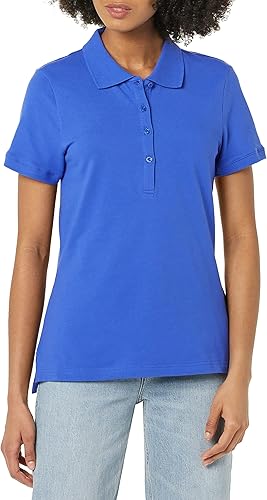 Tienda Essentials Polo de manga corta para mujer (disponible en tallas grandes)
