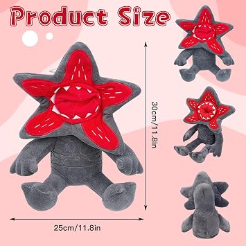 Plushies Figure Doll, Retro Horror Monster Plushie, Flower Head Plush Pillow, Soft Toy Stuffed Animal Cute Cuddly Plush Toys for Girls Boys, Kids Toys Bedroom Decoration Birthday Gift