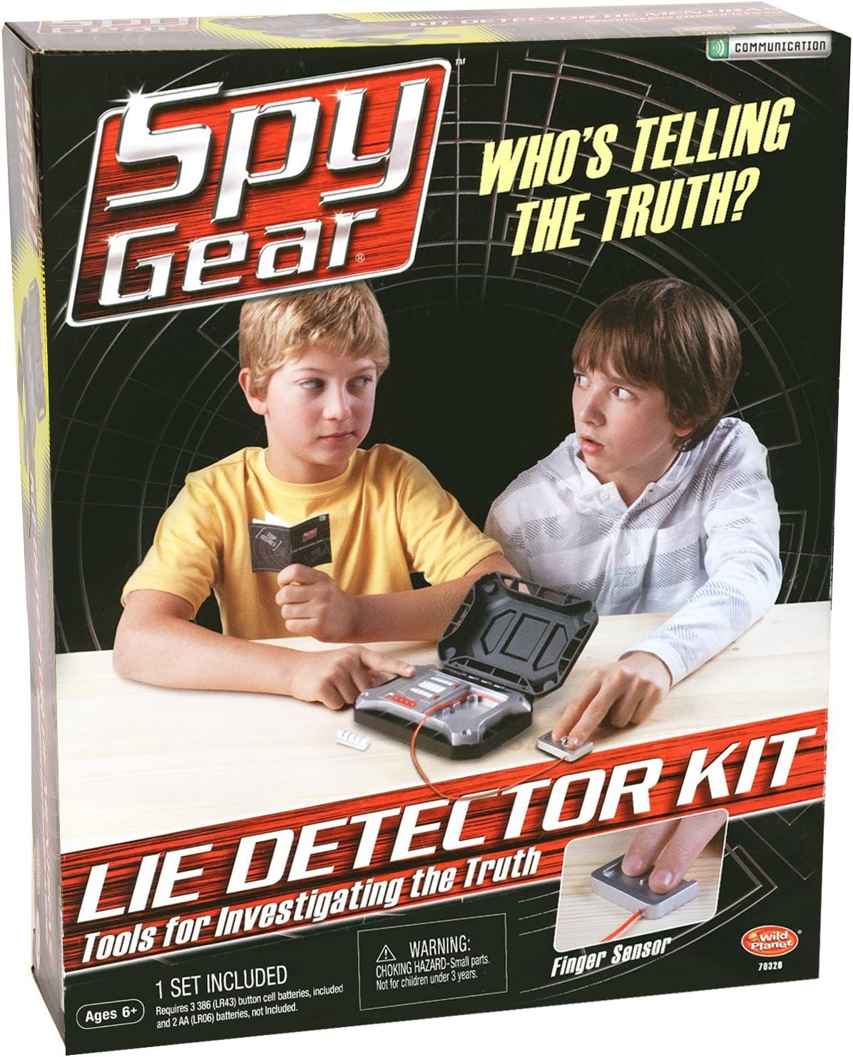 Spy Gear Lie Detector Kit