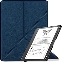 Vista 1 de Miimall Funda compatible con Kindle Scribe 2022, piel sintética de alta calidad con encendido/apagado automático y múltiples ángulos de visión