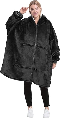 Miniatura 7 de Catalonia Sudadera con capucha y cremallera, chaqueta Sherpa de gran tamaño, regalo para ella