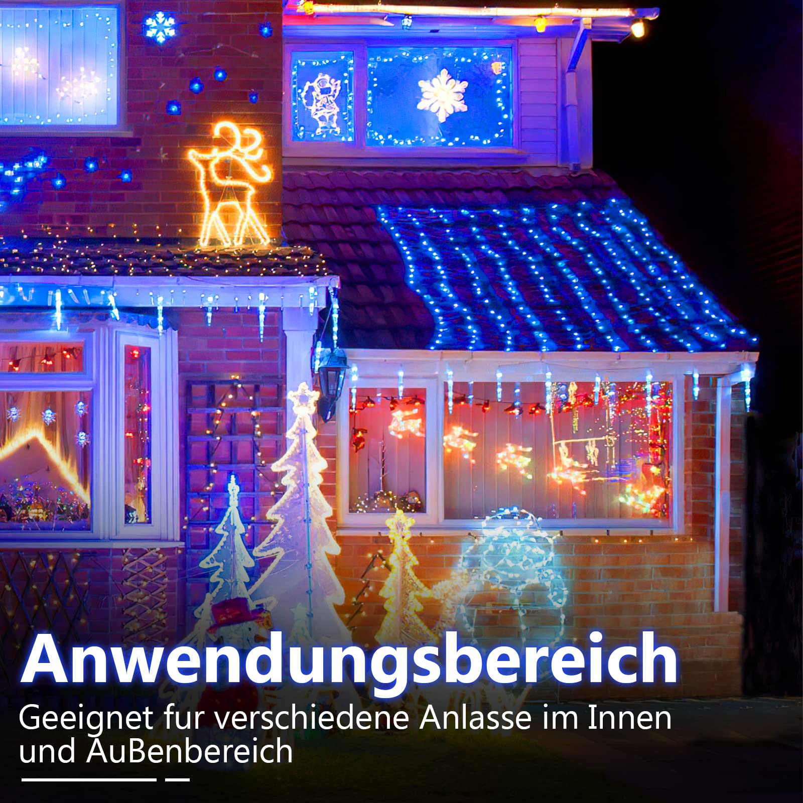 Lichtslang warmwit buiten - 50m, 120 LEDs/m, IP65