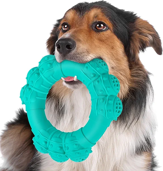 DAOZIJI Indestructible Dog Chews - Super Duty Chew Toys for Aggressive Dogs, Puppy Teething Relief & Interactive Play