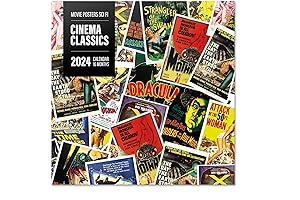 Grupo Erik Sci-Fi Cinema Classics Wall Calendar 2024