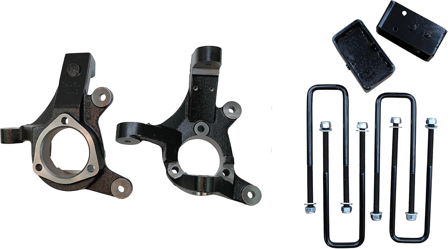 Freedom OffRoad GM 1500 3" Lift Spindles Lift Blocks 1500 RWD Suspension Compatible For 1999-2006