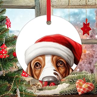 Dog Owner Gift Ornament Basset Hound