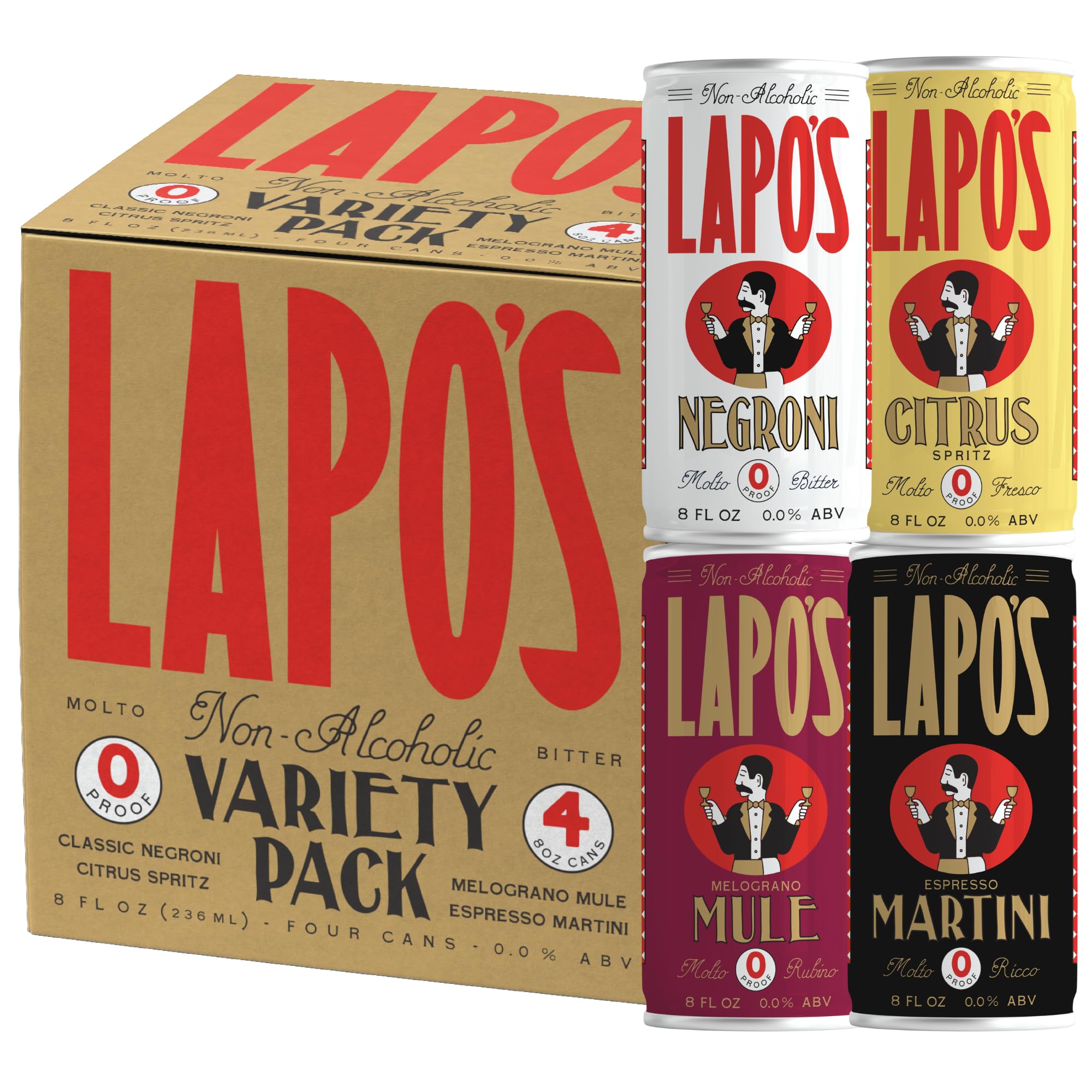 PRIMO ビール 355ml 3本セット グラス、コースター付き　未使用 Non-Alcoholic Amalfi Spritz (12 Pack) | Lyre's