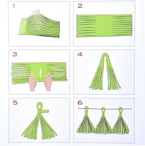 Miniatura 7 de Juego de 33 suministros de decoración de fiesta de Navidad, faroles de papel, borlas, guirnalda colgante, banderines de tejido, pompones, flores,